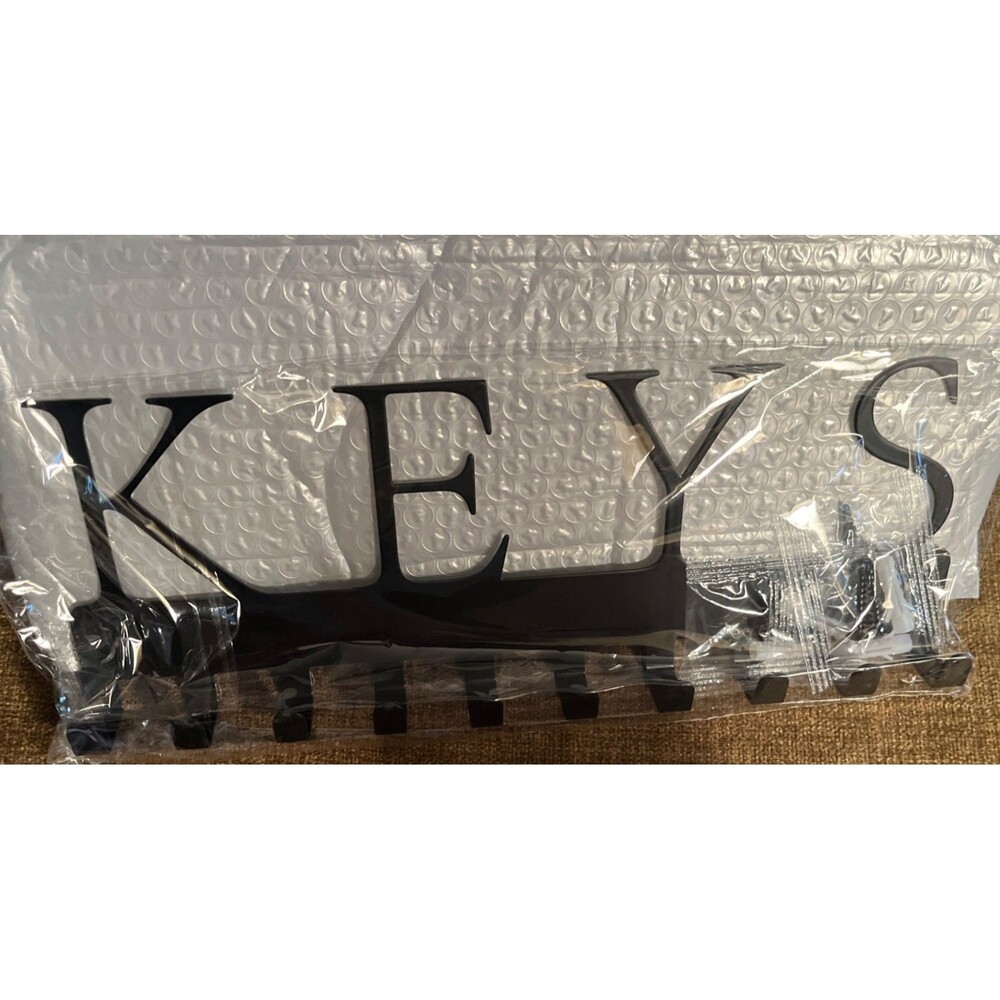 Key Holder for Wall, Key Hooks with 10 Hooks Wall Mounted Key Holder for Hallway